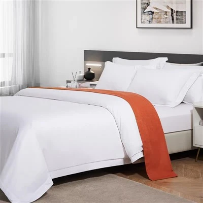 100% de cama de algodão egípcia de algodão básico